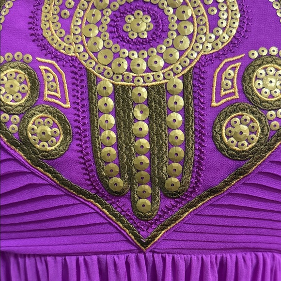 H&M Purple Halter Midi Dress - Picture 3 of 7